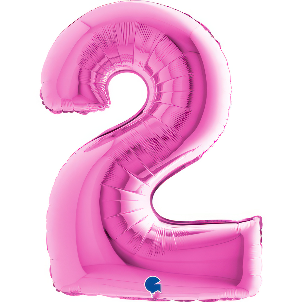 Number 2   Fuxia 40" Single Pack