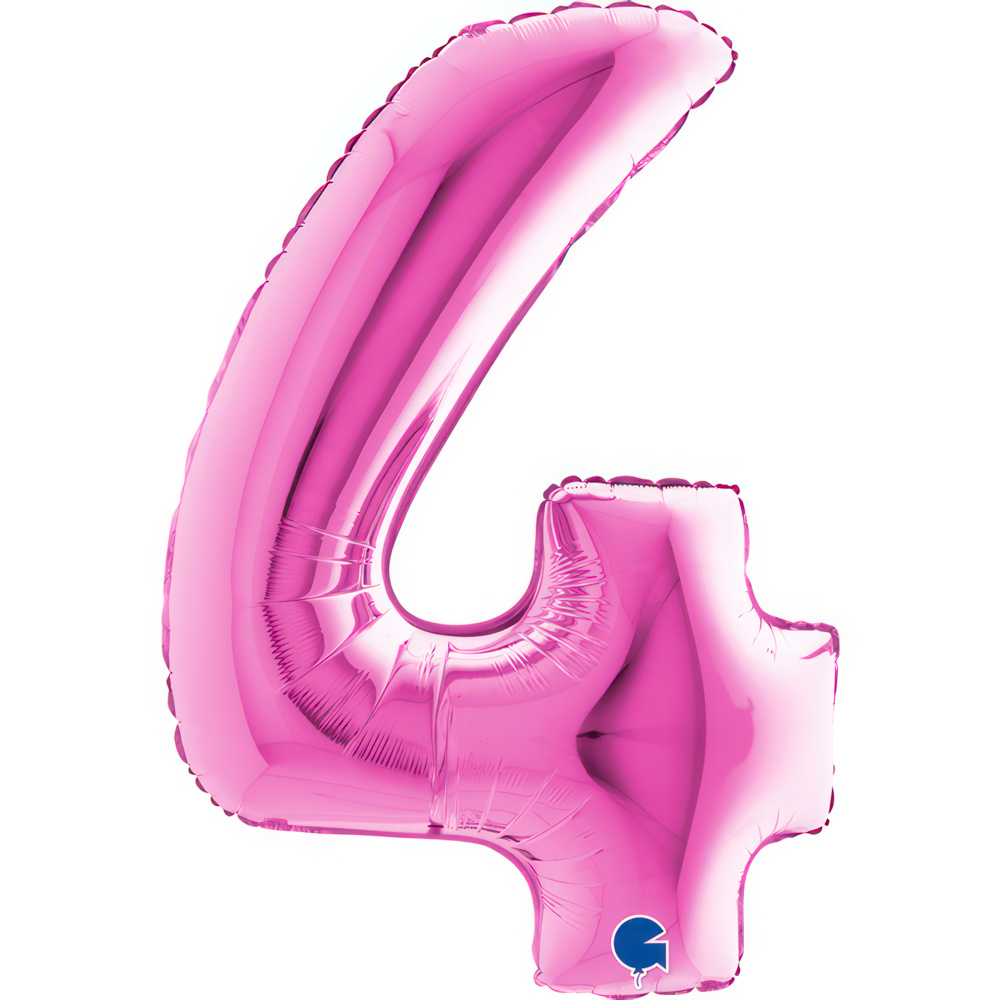 Number 4   Fuxia 40" Single Pack