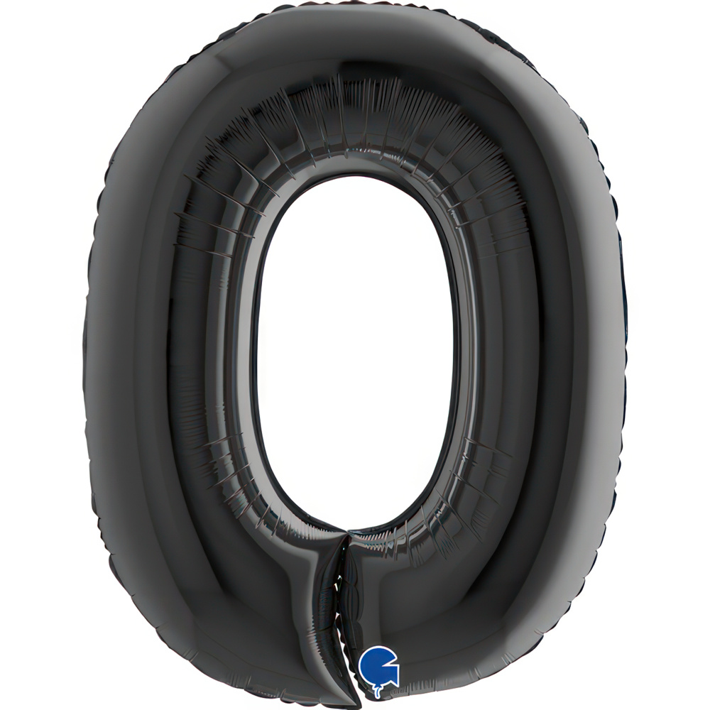 Number 0     Black 40" Single Pack