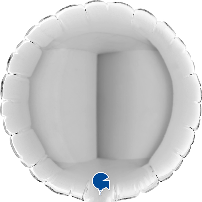 04"  Round  Silver

Size
04" / 11x11 cm