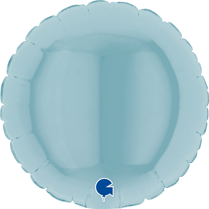 04"  Round Pastel Blue

Size
04" / 11x11 cm