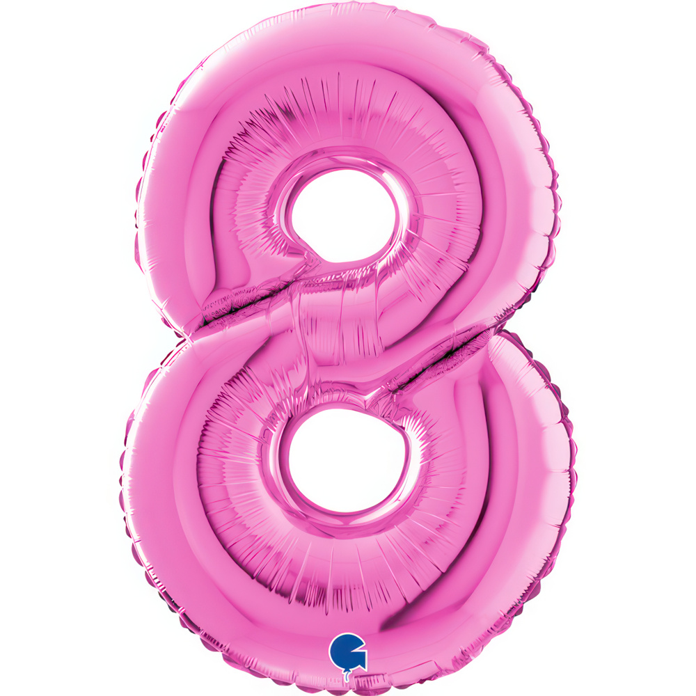 Number 8 Fuxia Micro 7"