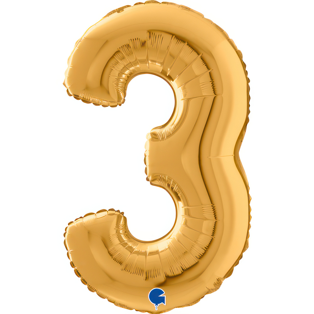 Number 3 Gold Micro7"