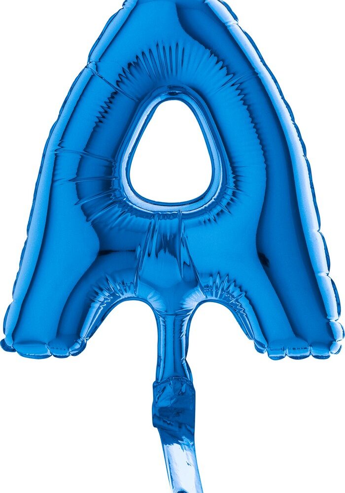 Letter A Blue Micro7"