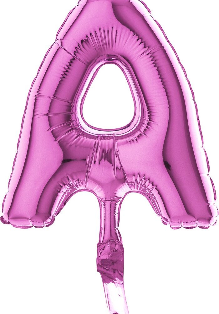Letter A Fuxia Micro7"