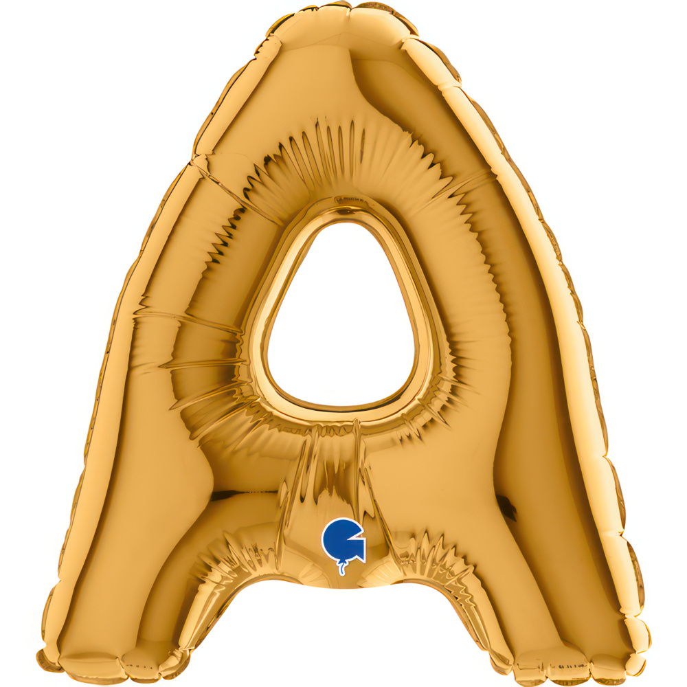 Letter A Gold Micro7"