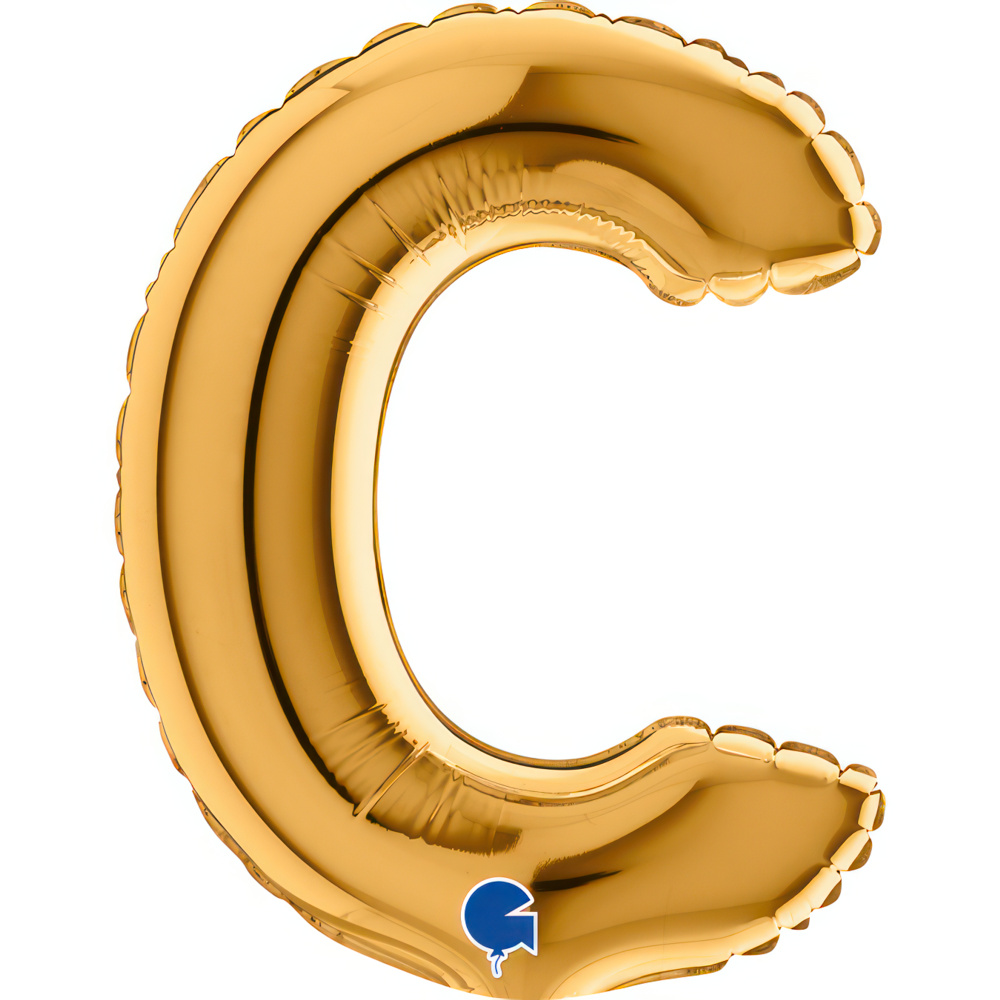 Letter C Gold Micro7"