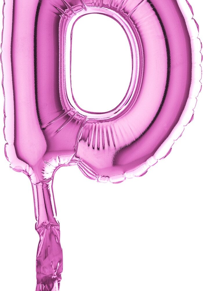 Letter D Fuxia Micro7"