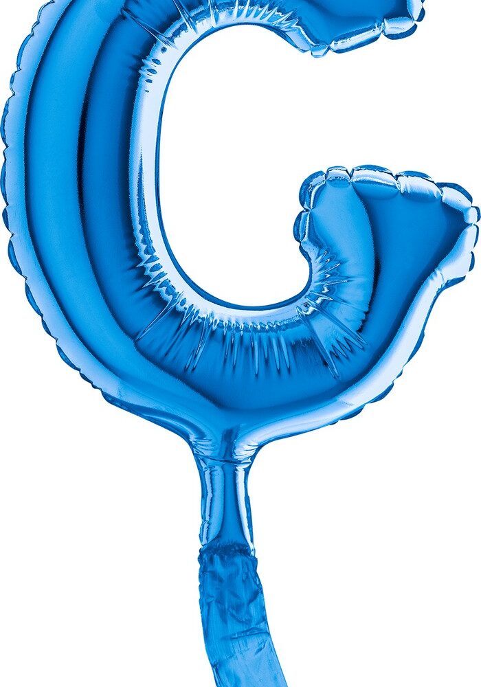 Letter G Blue Micro7"