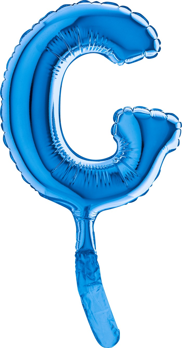 Letter G Blue Micro7"