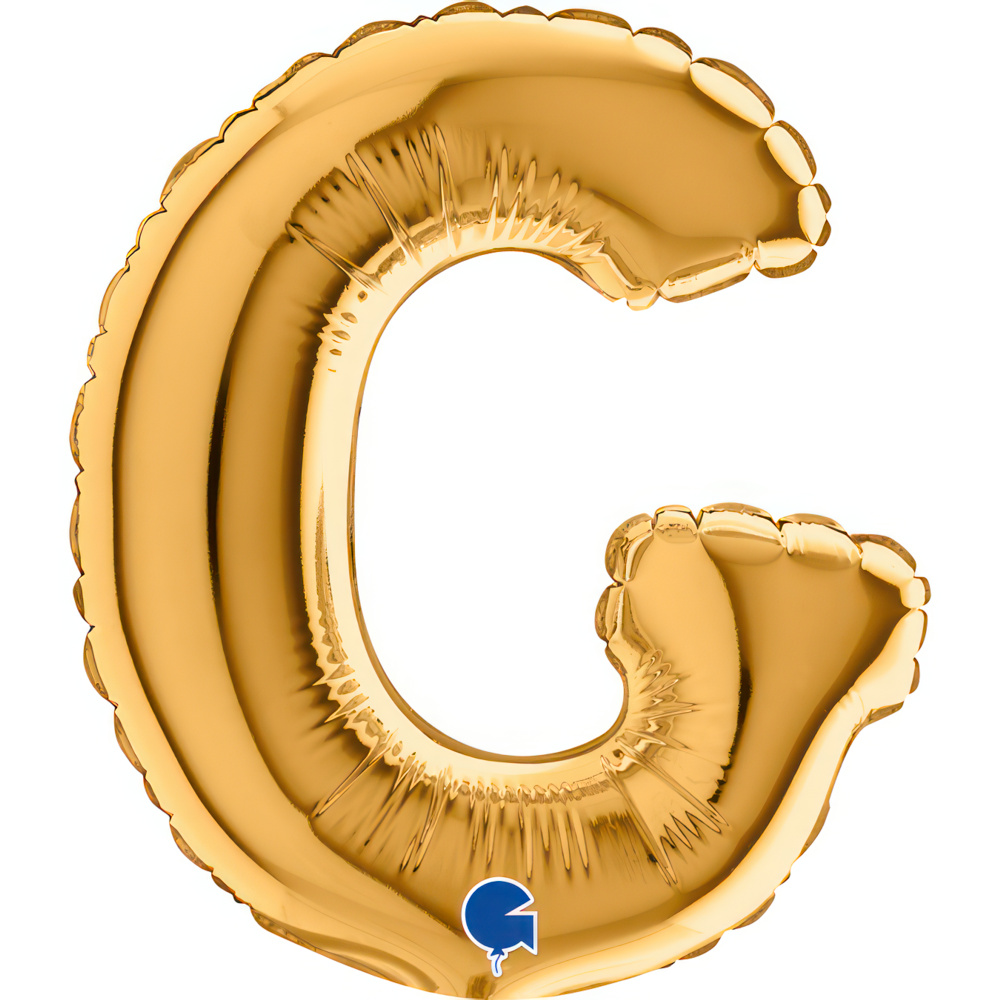 Letter G Gold Micro7"