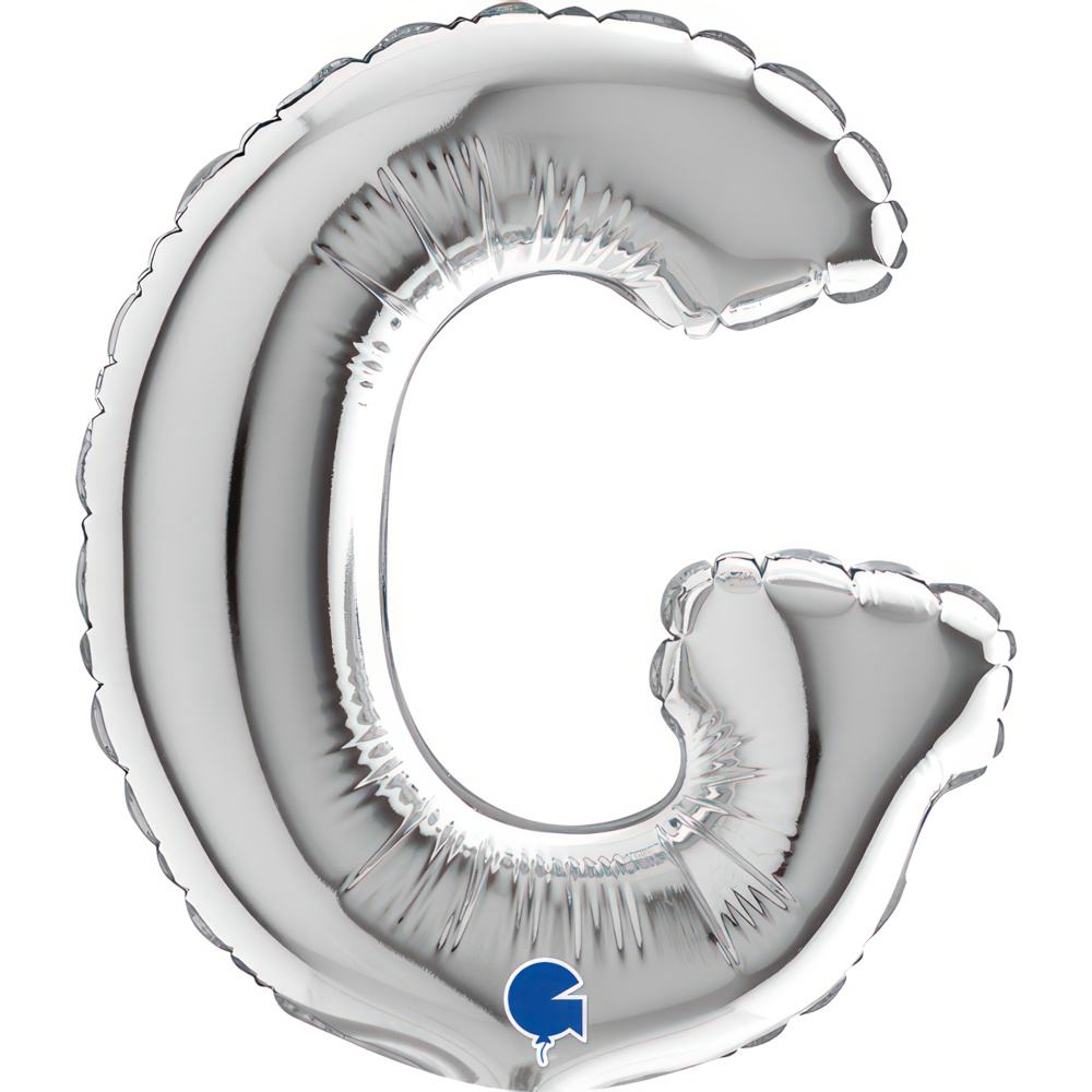 Letter G Silver Micro7"