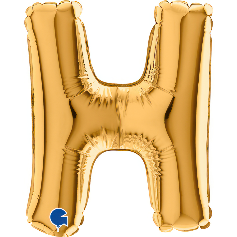 Letter H Gold Micro7"