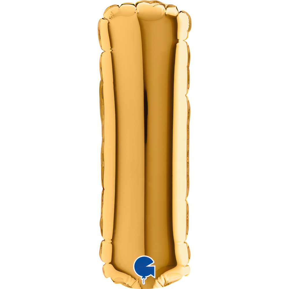 Letter I Gold Micro7"