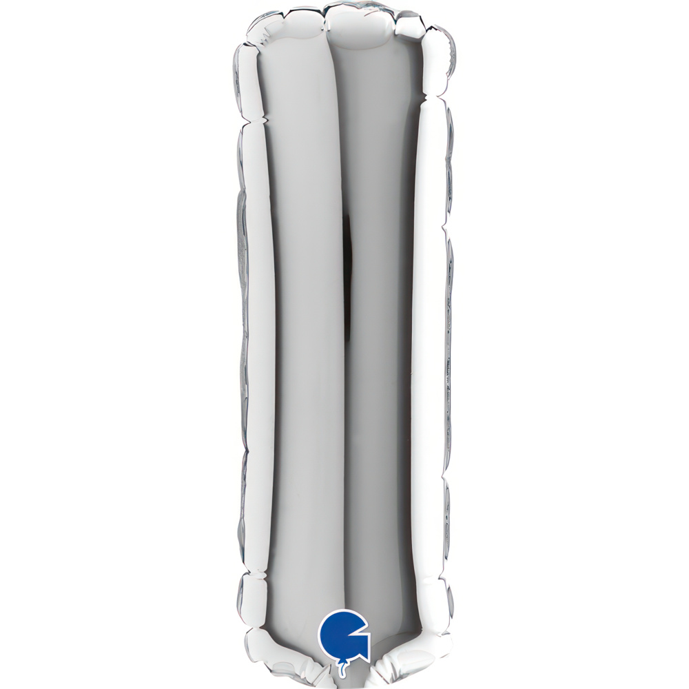 Letter I Silver Micro7"