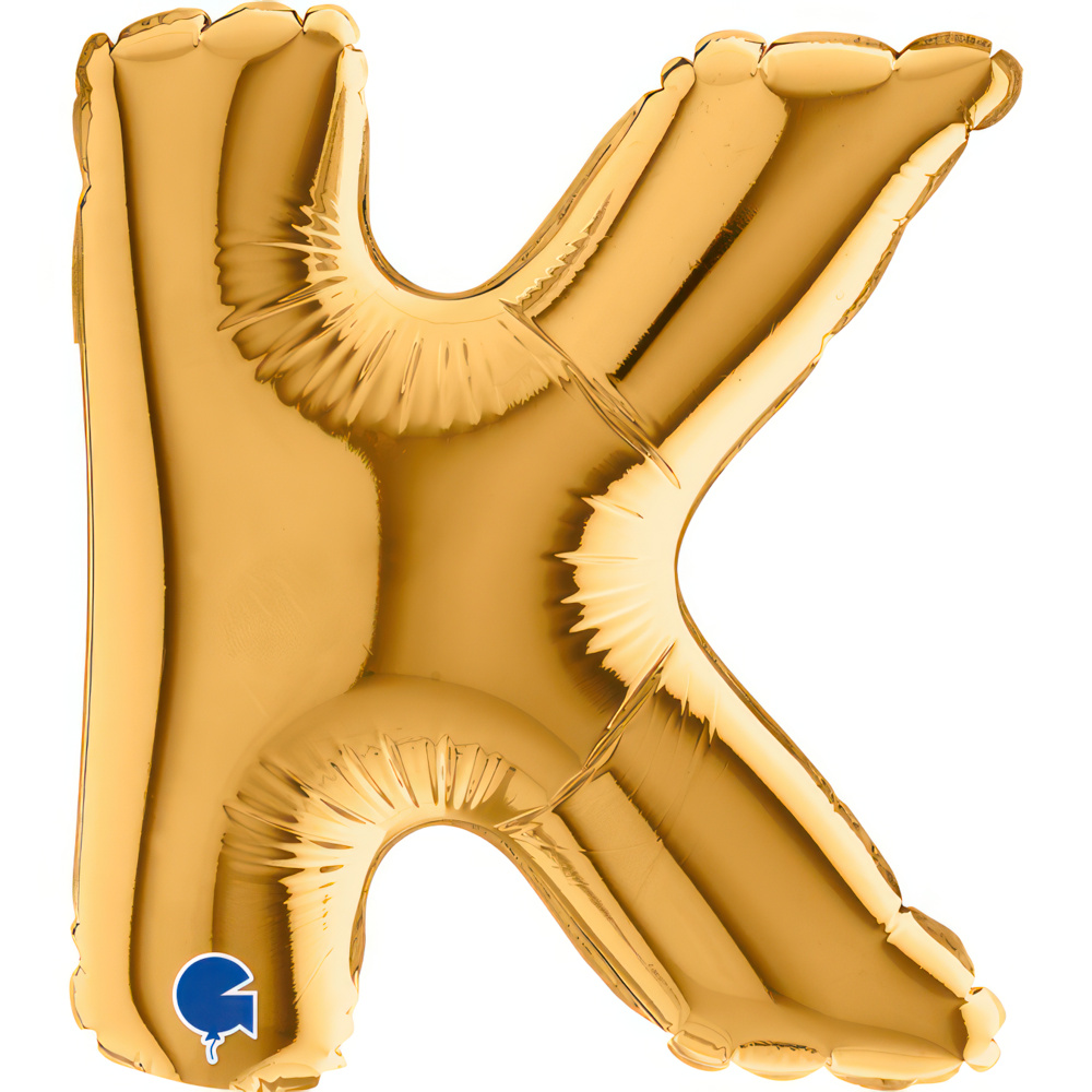 Letter K Gold Micro7"