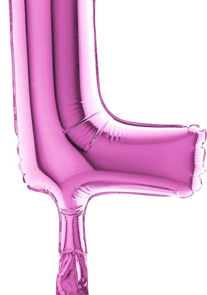 Letter L Fuxia Micro7"