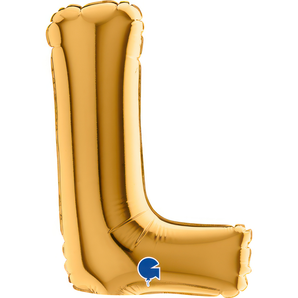 Letter L Gold Micro7"