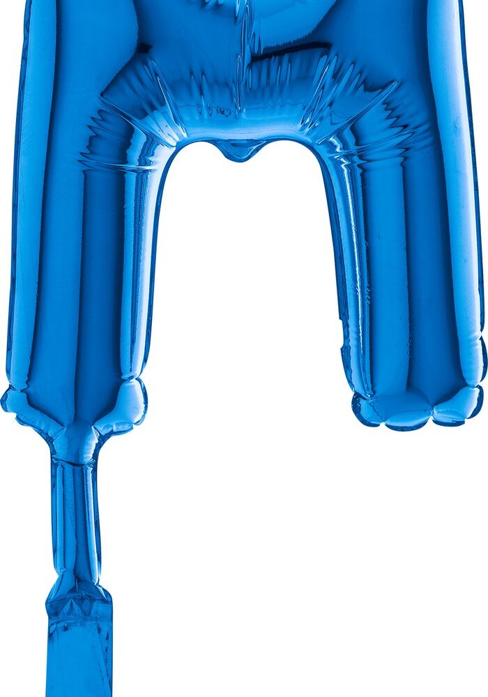 Letter M Blue Micro7"
