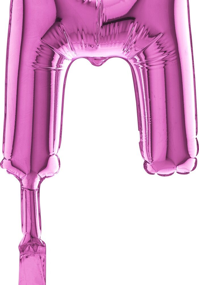 Letter M Fuxia Micro7"