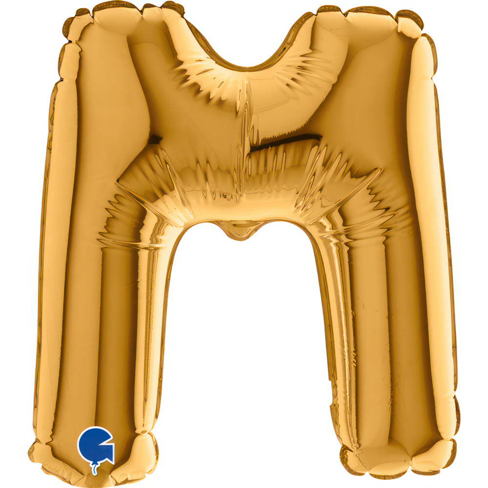 Letter M Gold Micro7"