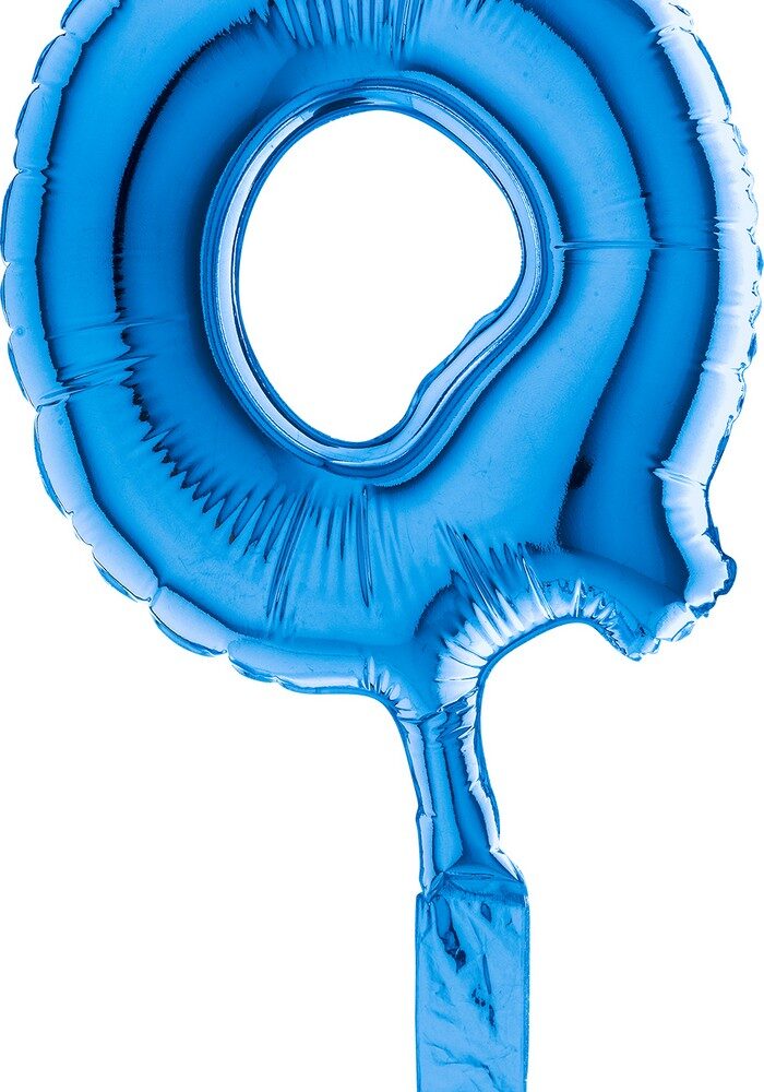 Letter Q Blue Micro7"