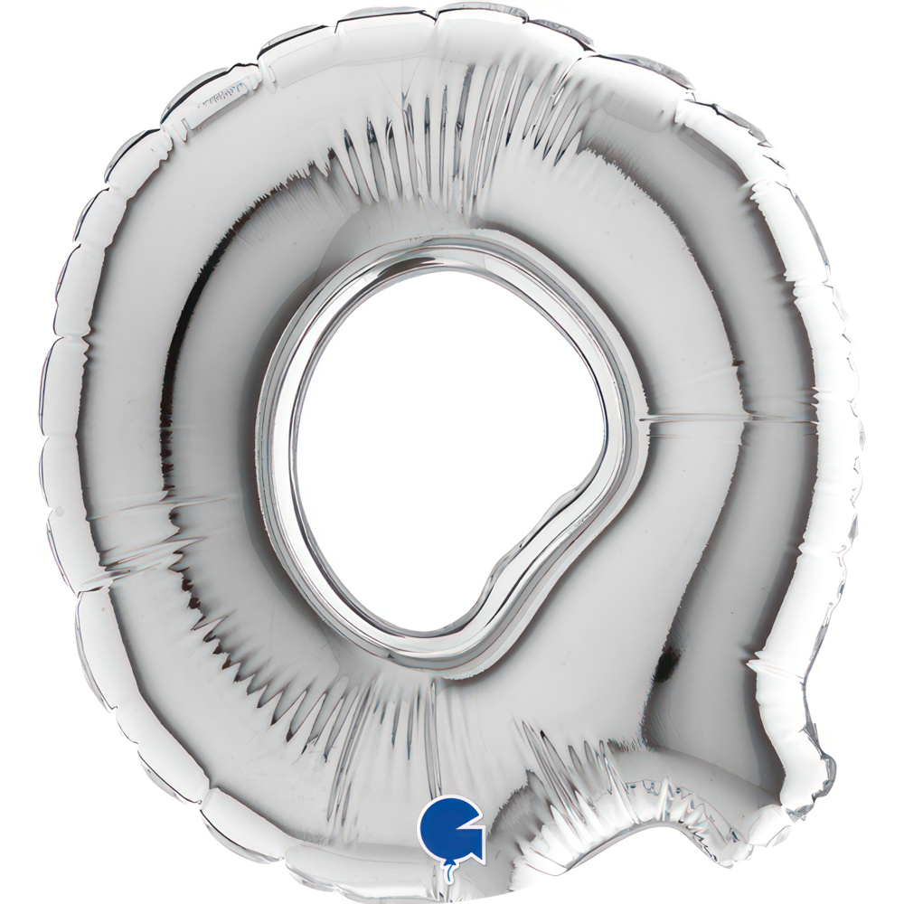 Letter Q Silver Micro7"