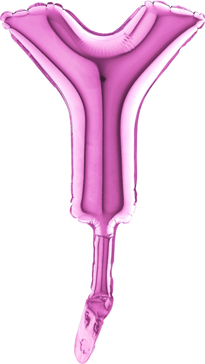 Letter Y Fuxia Micro7"