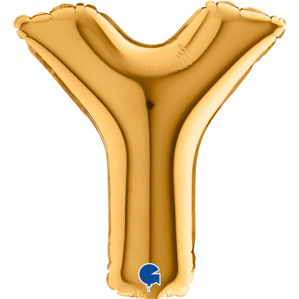 Letter Y Gold Micro7"