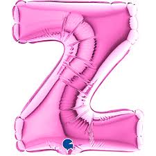 Letter Z Fuxia Micro7"