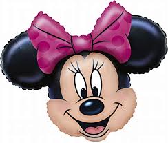 MINNIE MOUSE HEAD SHAPE P38 PKT
