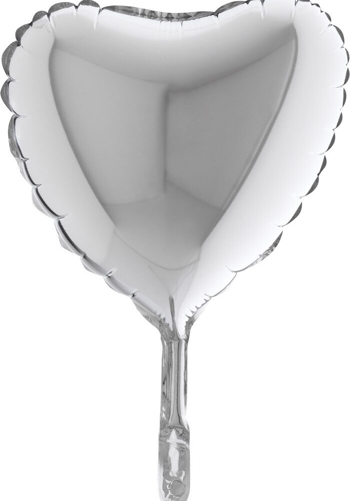 Heart 09"  Silver

Size
09" / 19x19 cm