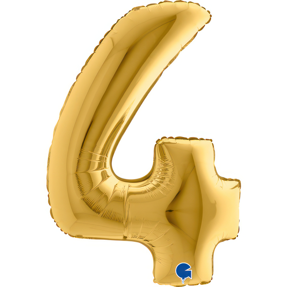 Number 4  gold 5 40" Single Pack - ATTENZIONE GOLD 5