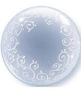 24" DECO BUBBLE stampati  FANCY FILIGREE

QUALATEX