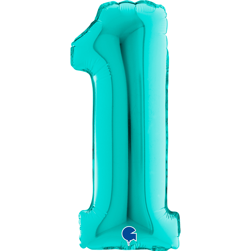 Number 1  Tiffany Mini Single Pack 14"