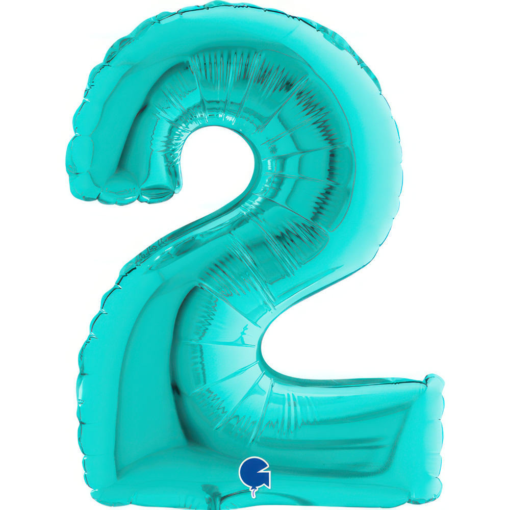 Number 2  Tiffany Mini Single Pack 14"