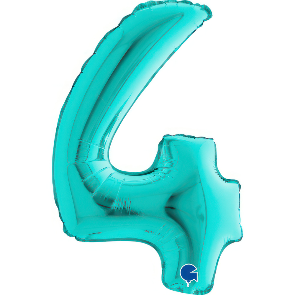 Number 4  Tiffany Mini Single Pack 14"