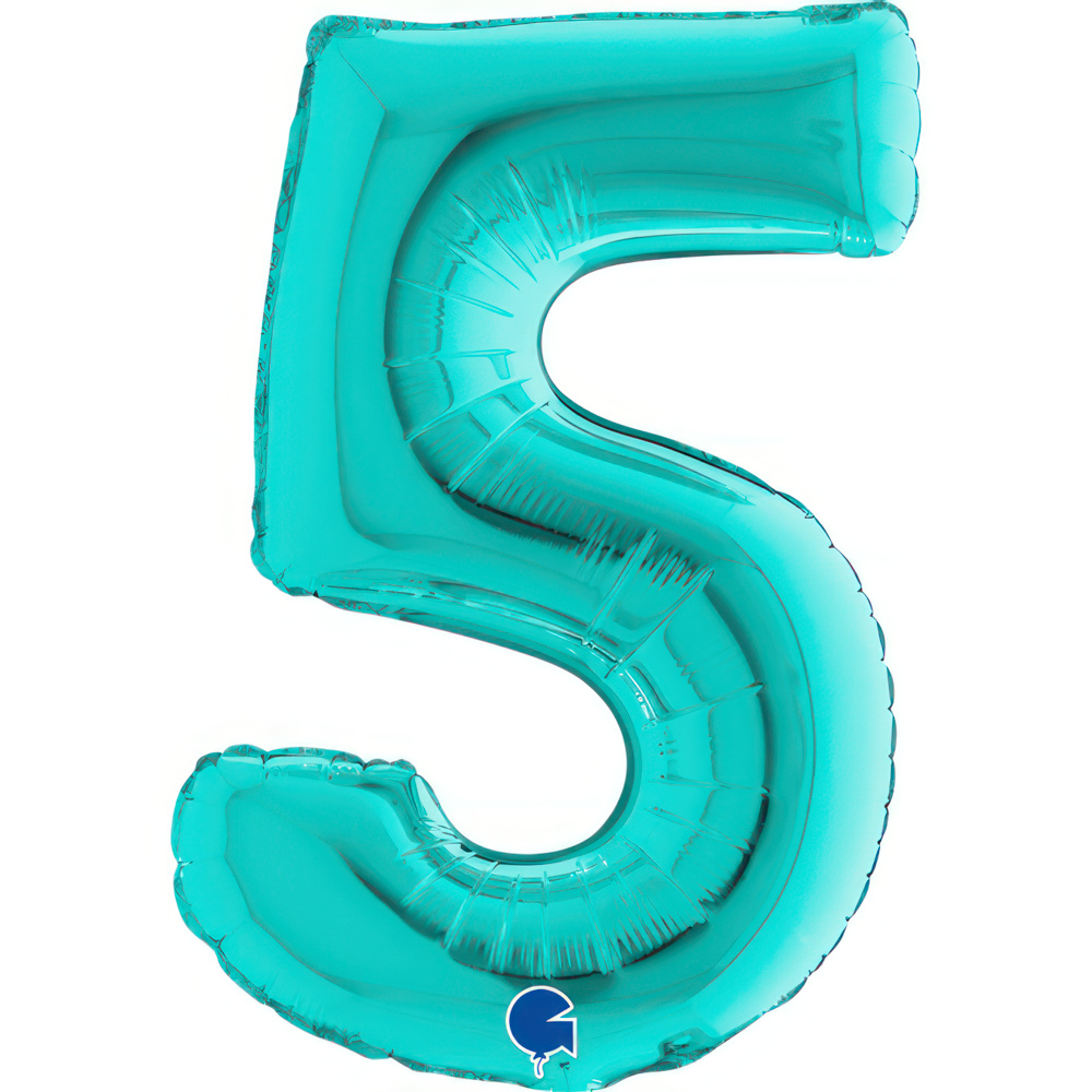 Number 5  Tiffany Mini Single Pack 14"