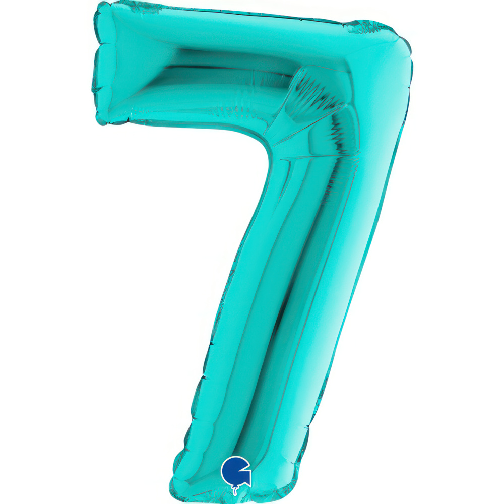 Number 7  Tiffany Mini Single Pack 14"