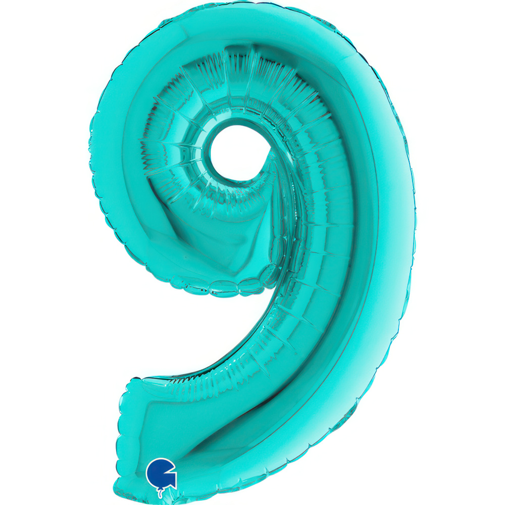 Number 9  Tiffany Mini Single Pack 14"