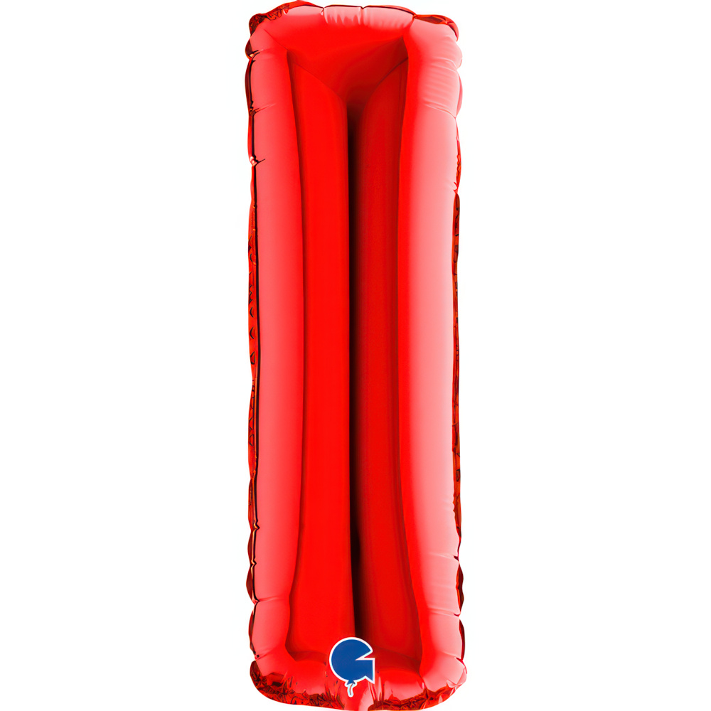 Letter I   Red Mini 14"  Single Pack