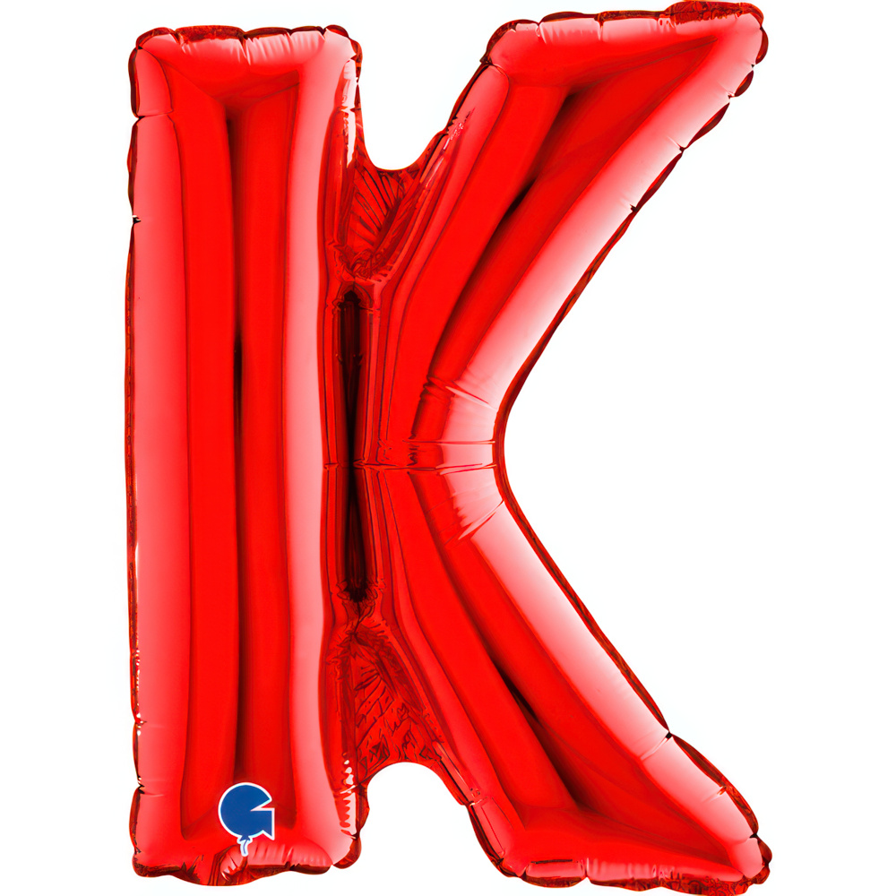 Letter K   Red Mini Single Pack14"