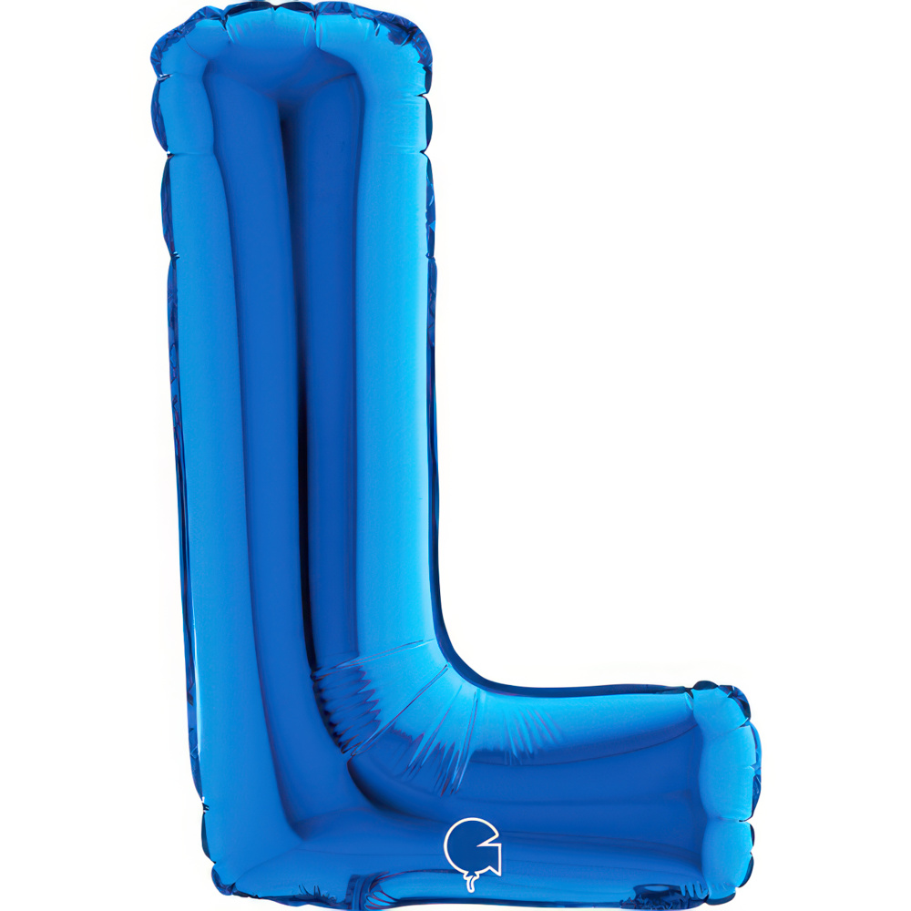 Letter L   Blue Mini Single Pack14"