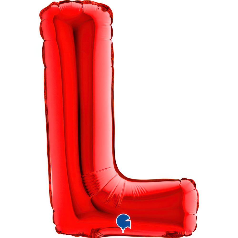 Letter L   Red Mini Single Pack 14"