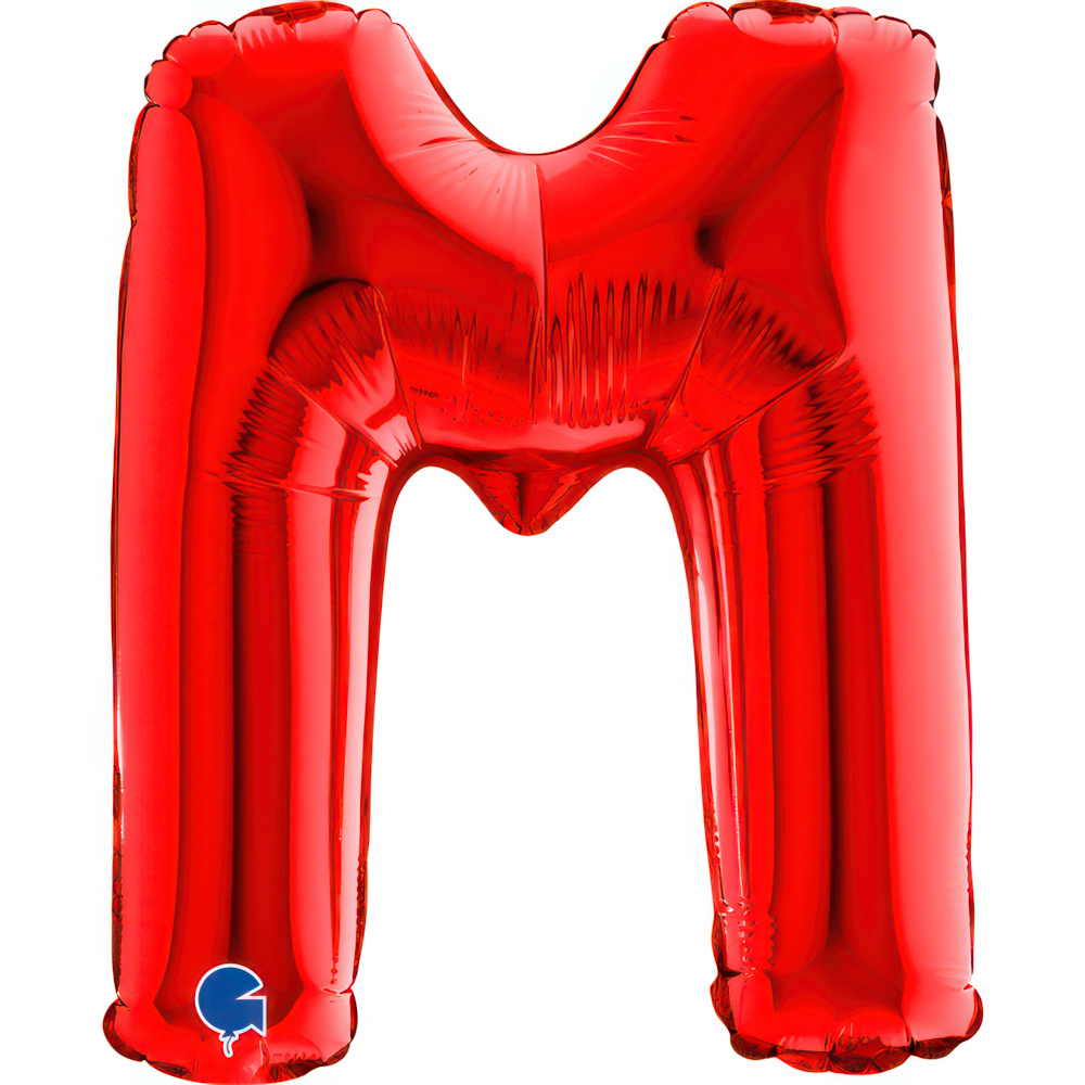 Letter M   Red Mini Single Pack