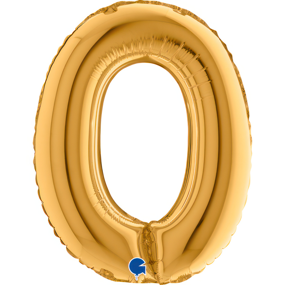 Letter O Gold Mini Single Pack