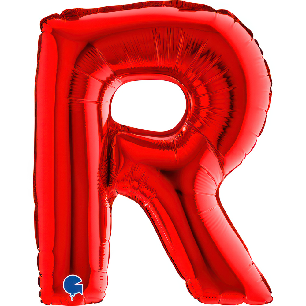 Letter R  Red Mini Single Pack 14"