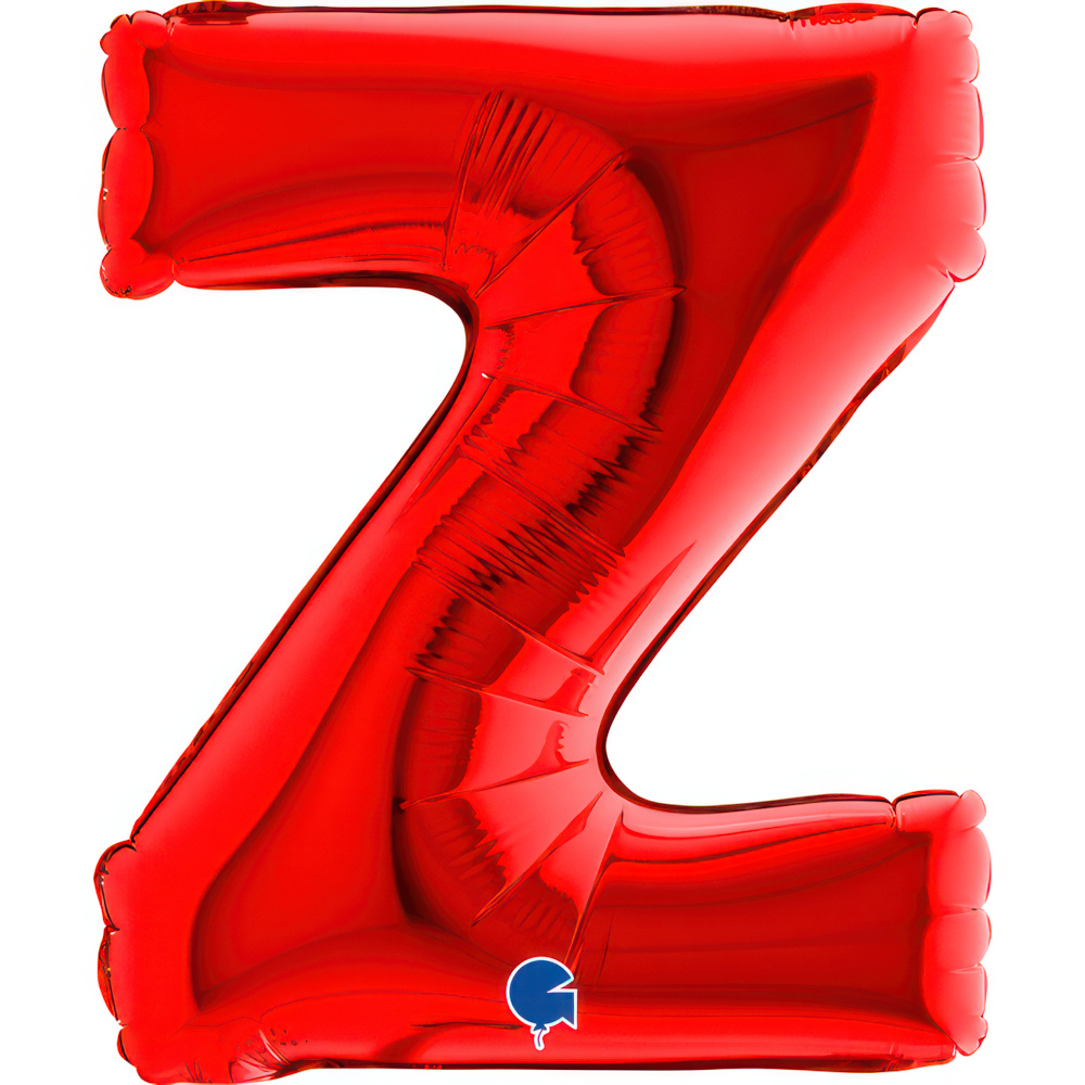 Letter Z   Red Mini Single Pack14"