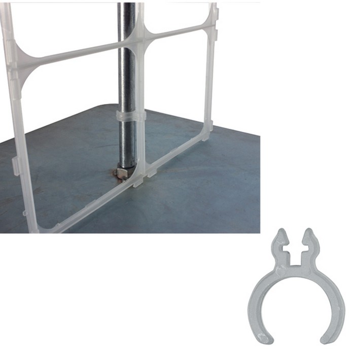 GRIDZ POLE REPLACEMENT CLIPS  (10 PER BAG)