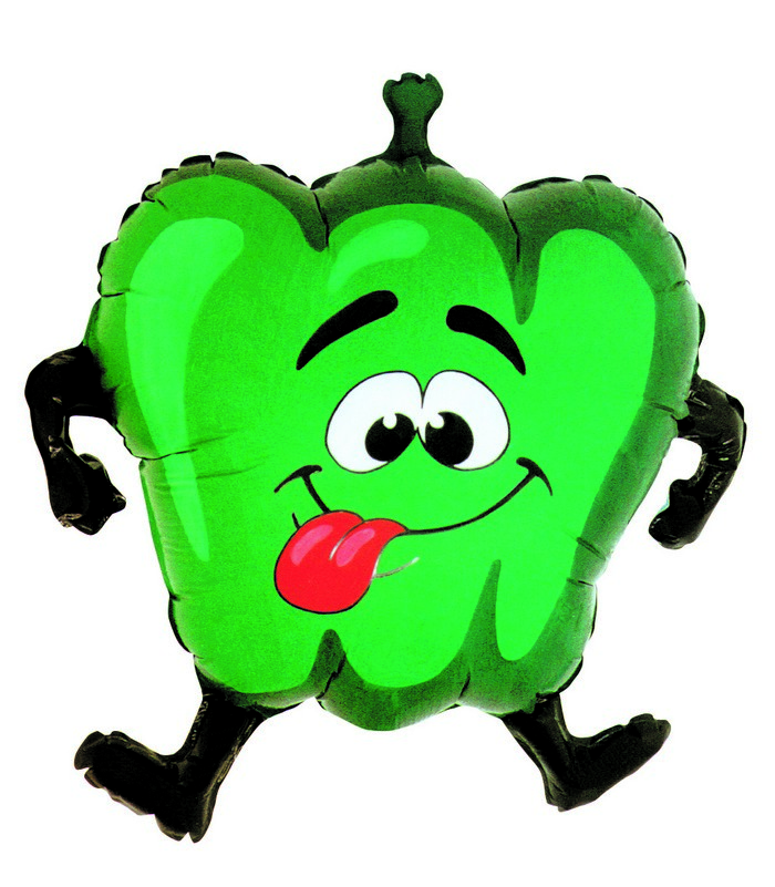 07 shape food fruit Green Pepper

size 24"